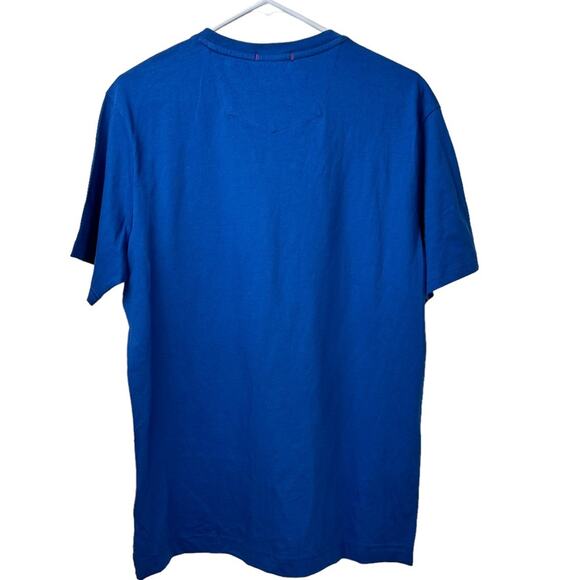 Robert Graham T-Shirt Douvier Racing Graphic Blue Size Men's Medium NWT - Picture 3 of 8